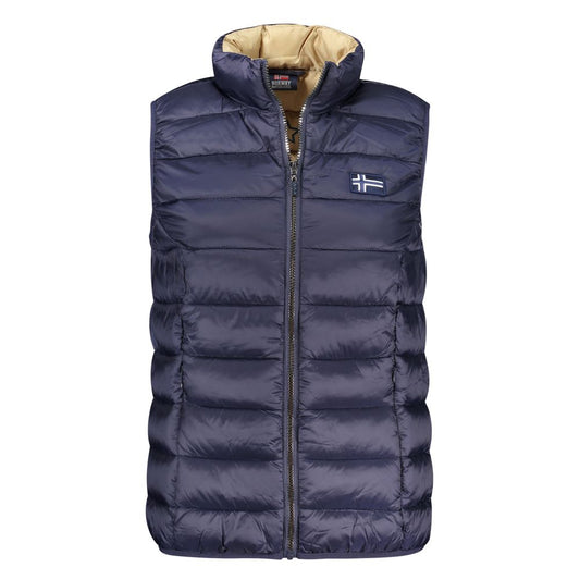 Norway 1963 Blu Poliammide Women's Vest