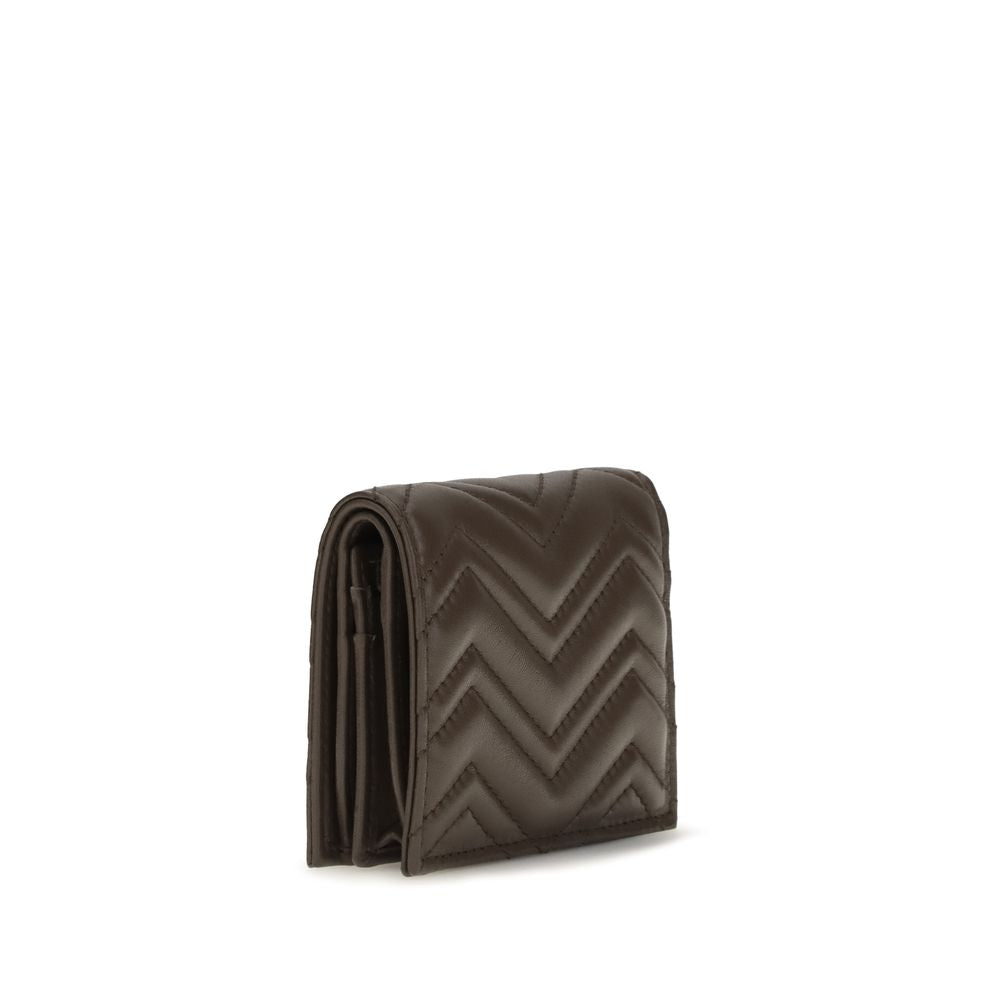 Gucci Brown Lamb Ovis Aries Wallet