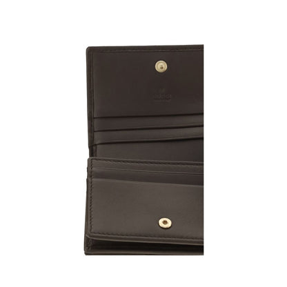 Gucci Brown Lamb Ovis Aries Wallet