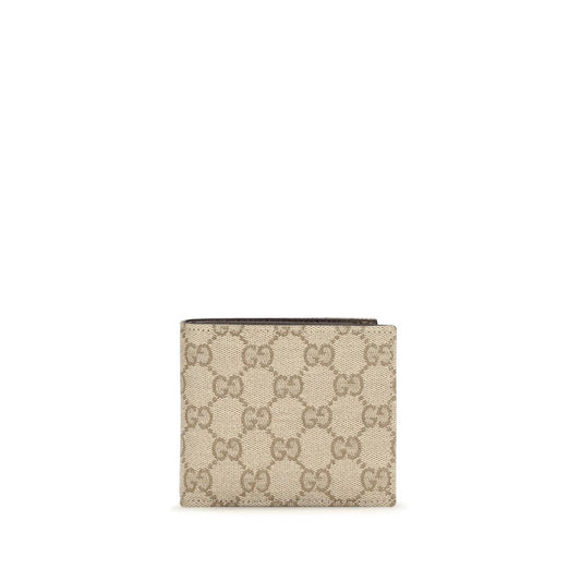 Gucci Beige Fabric Wallet