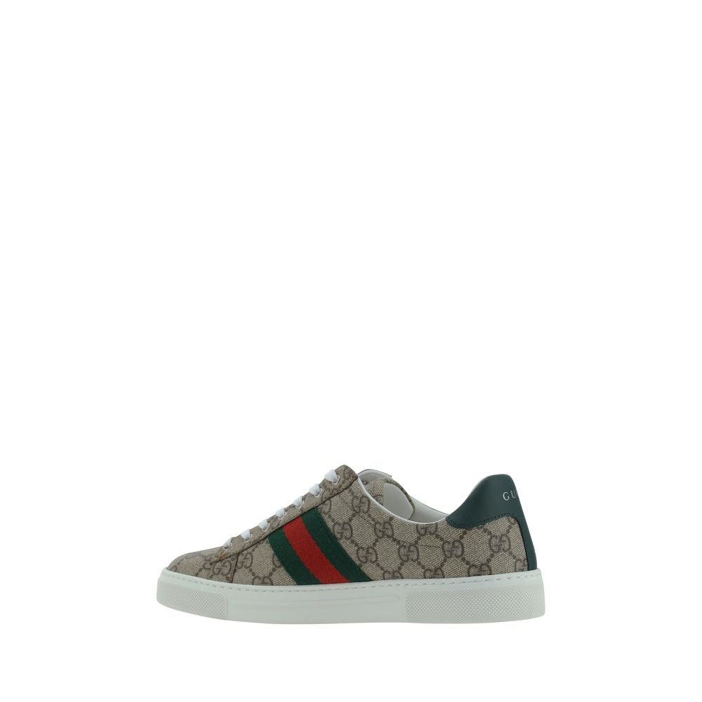 Gucci Multicolor Fabric Low Top Sneakers