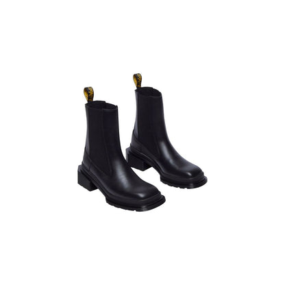 Dr. Martens Black Leather Ankle Boots