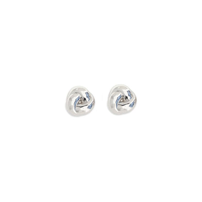 Self-Portrait Silver Brass Earrings