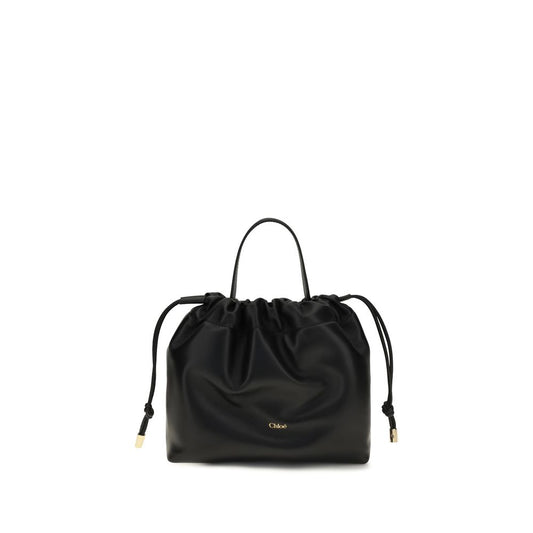 Chloé Black Lamb Ovis Aries Aries Shoulder Bag