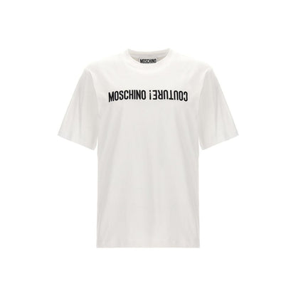 Moschino White Cotton T-Shirt