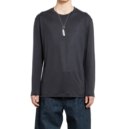 Lemaire Black Silk T-Shirt