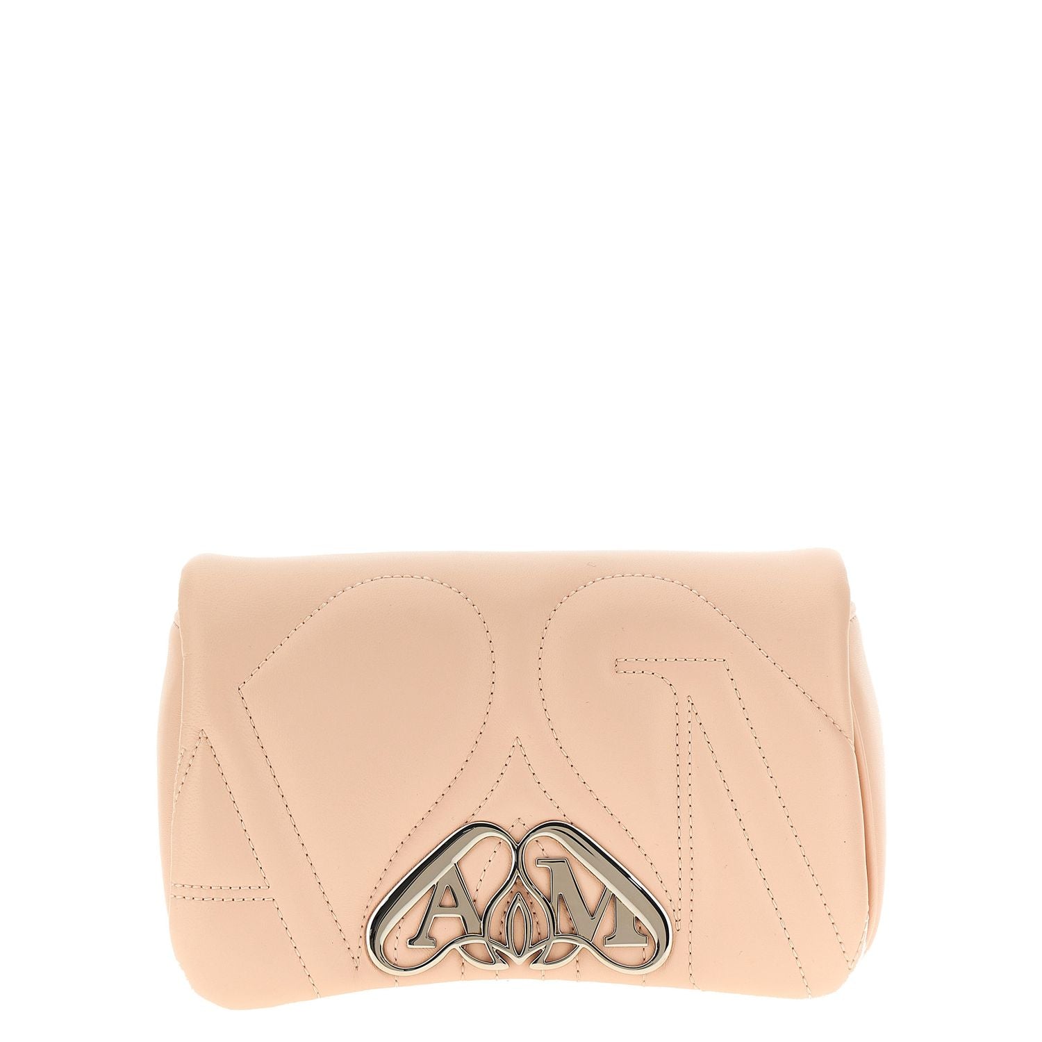 Alexander McQueen Beige Lamb Leather Crossbody Bag