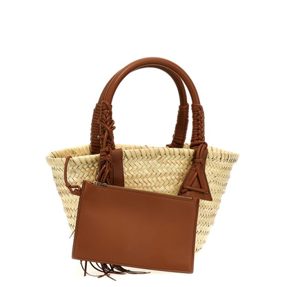 Alanui Brown Marabou Handbag