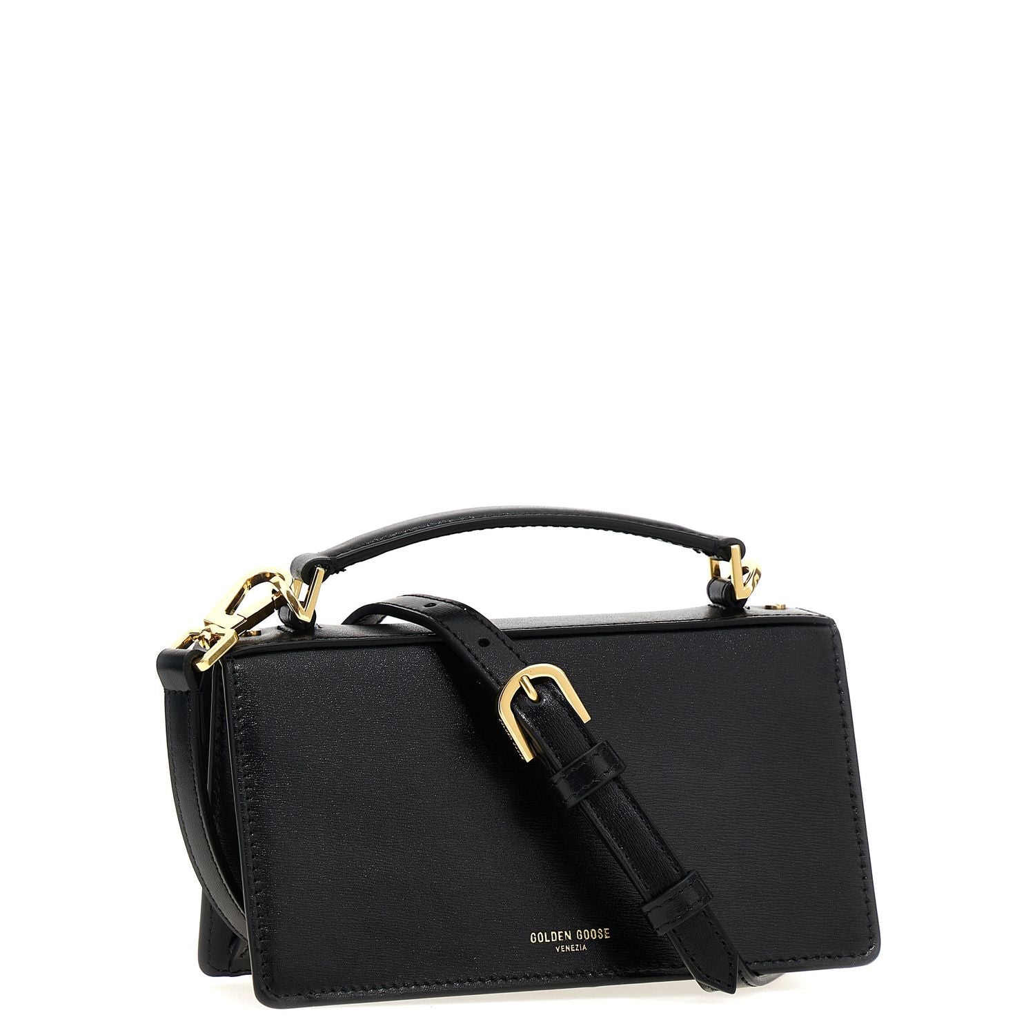 Golden Goose Black Cowhide Handbag