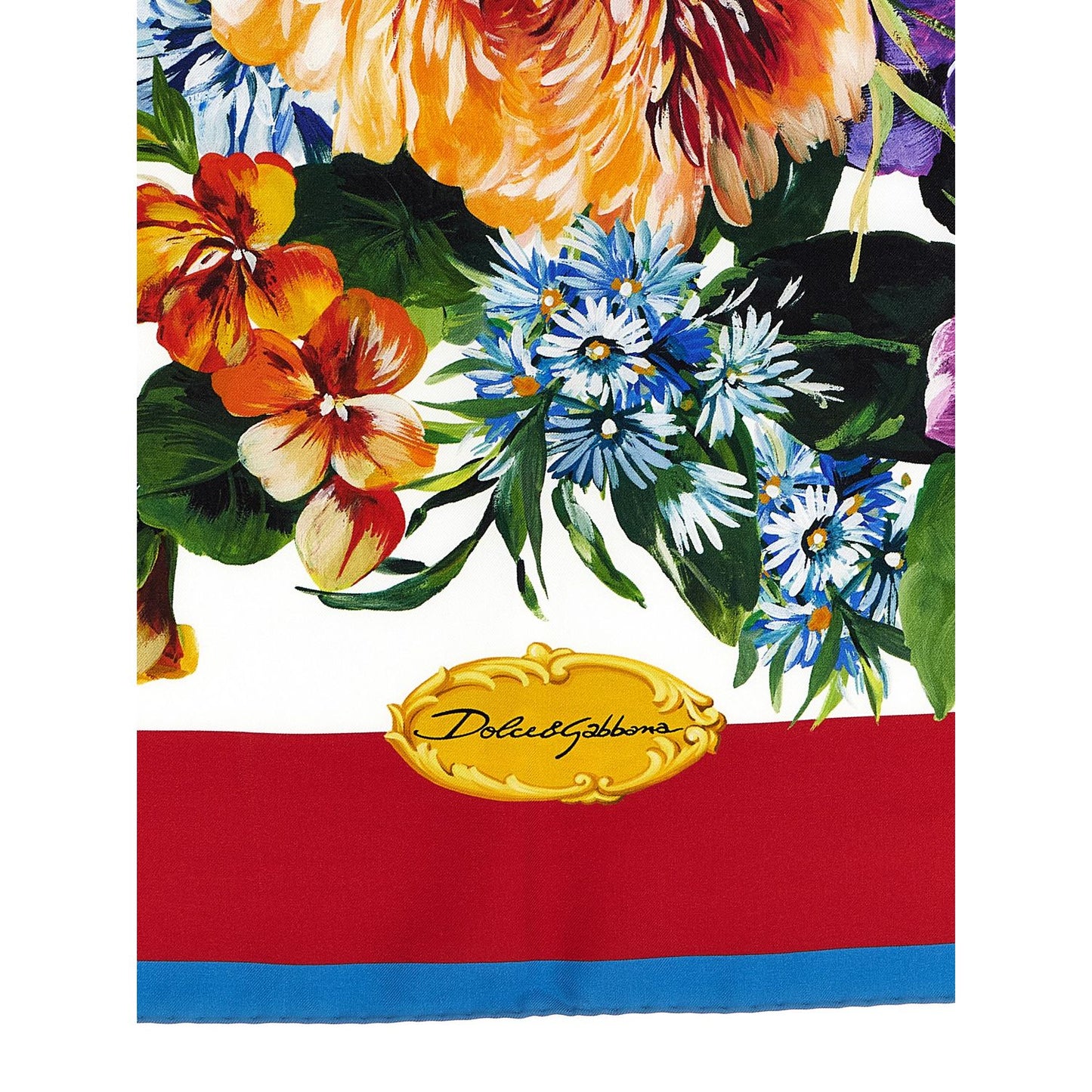 Dolce & Gabbana Multicolor Silk Foulard