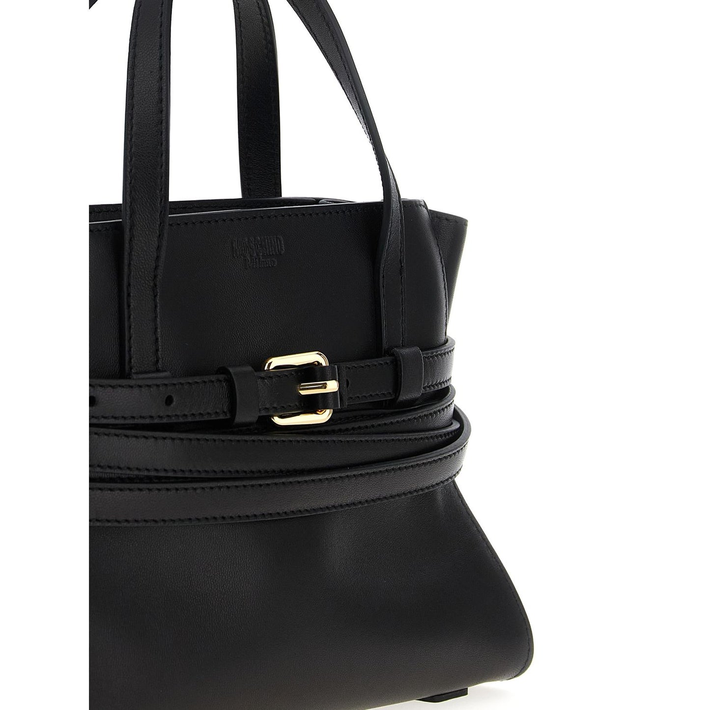 Moschino Black Polyester Handbag