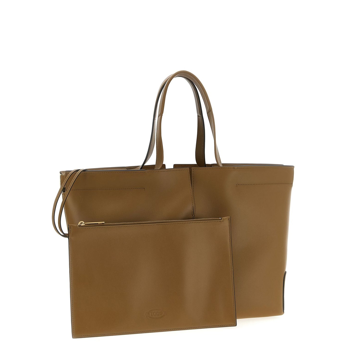 Tod's Bicolor Calfskin Tote Bag
