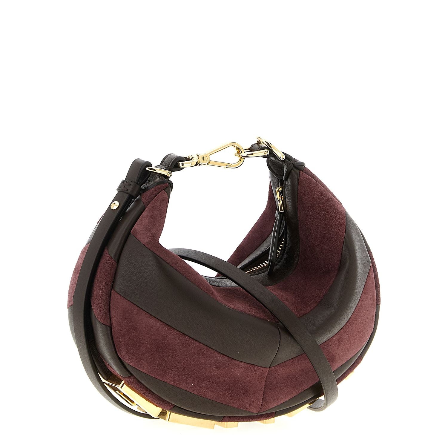 Fendi Multicolor Lamb Leather Handbag