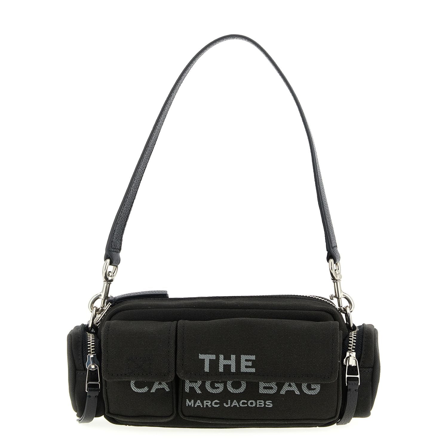 Marc Jacobs Black Cotton Shoulder Bag