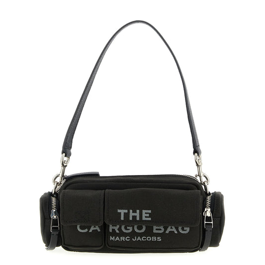 Marc Jacobs Black Cotton Shoulder Bag