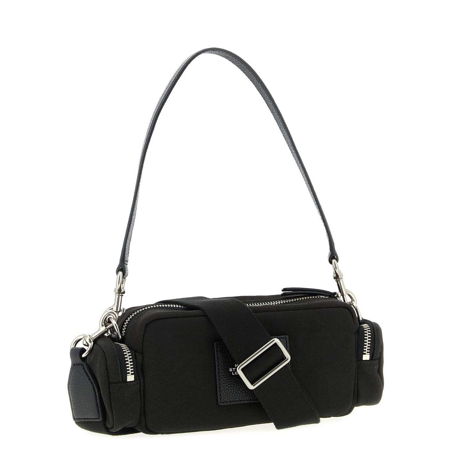 Marc Jacobs Black Cotton Shoulder Bag