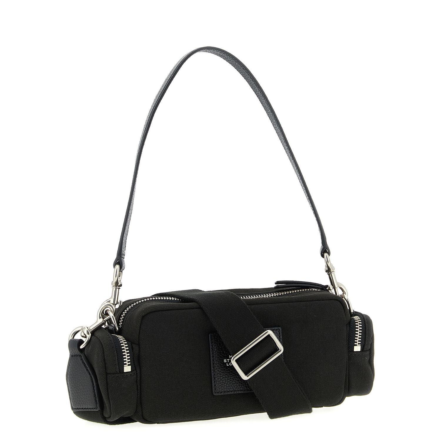 Marc Jacobs Black Cotton Shoulder Bag