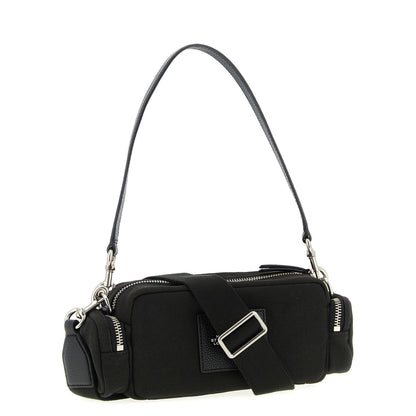 Marc Jacobs Black Cotton Shoulder Bag