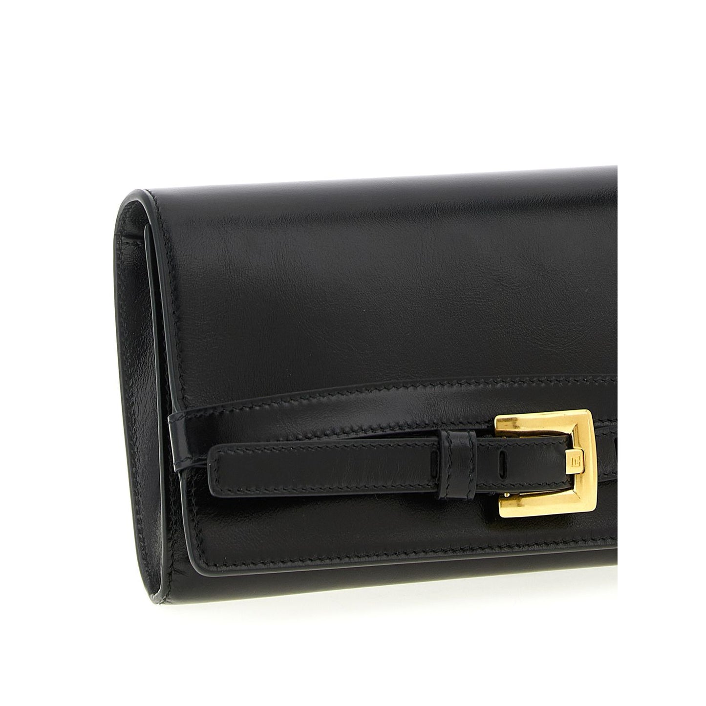 Balmain Black Calfskin Cardholder