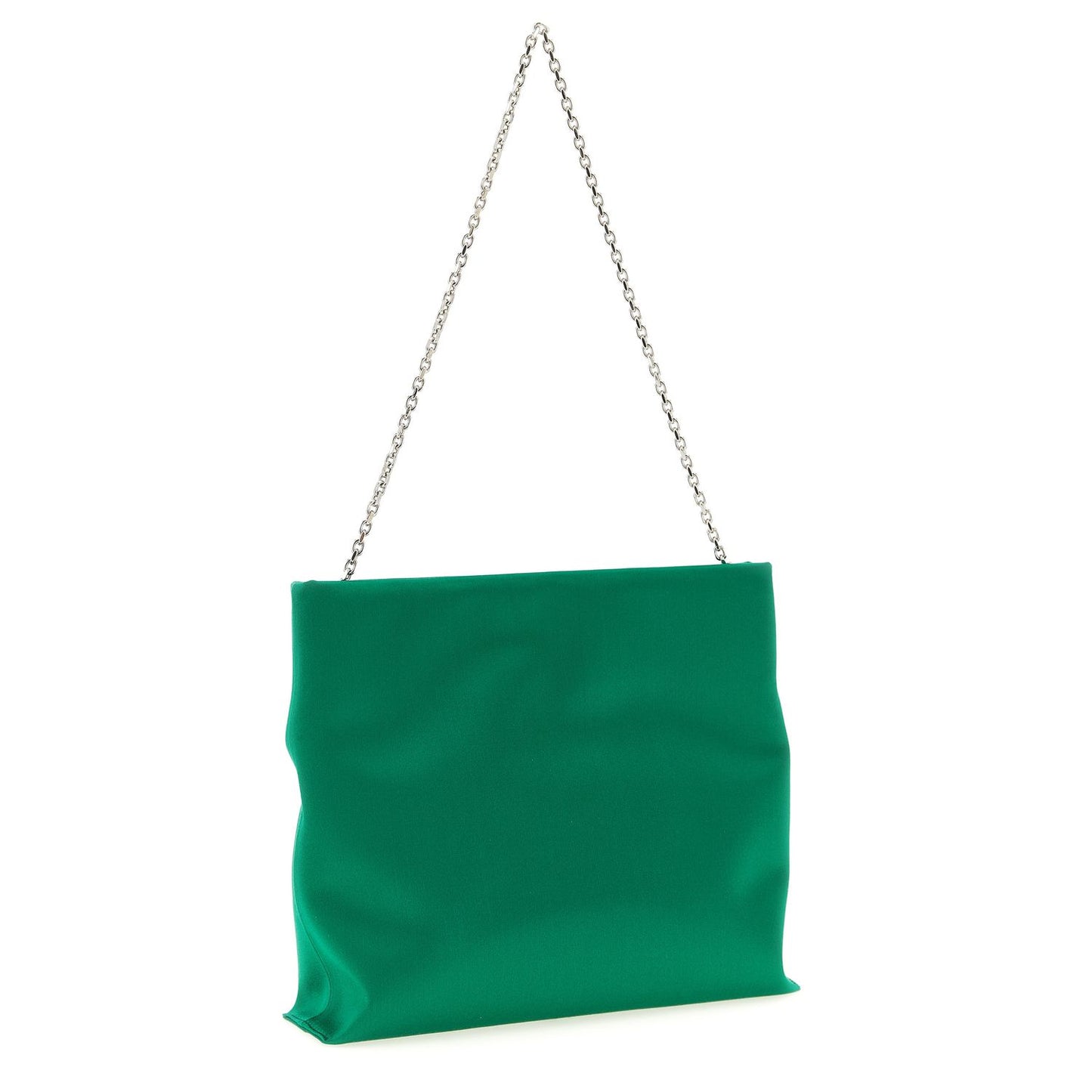 Roger Vivier Bicolor Viscose Clutch Bag