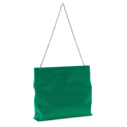 Roger Vivier Bicolor Viscose Clutch Bag