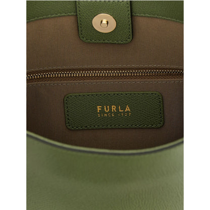 Furla Bicolor Calfskin Shoulder Bag