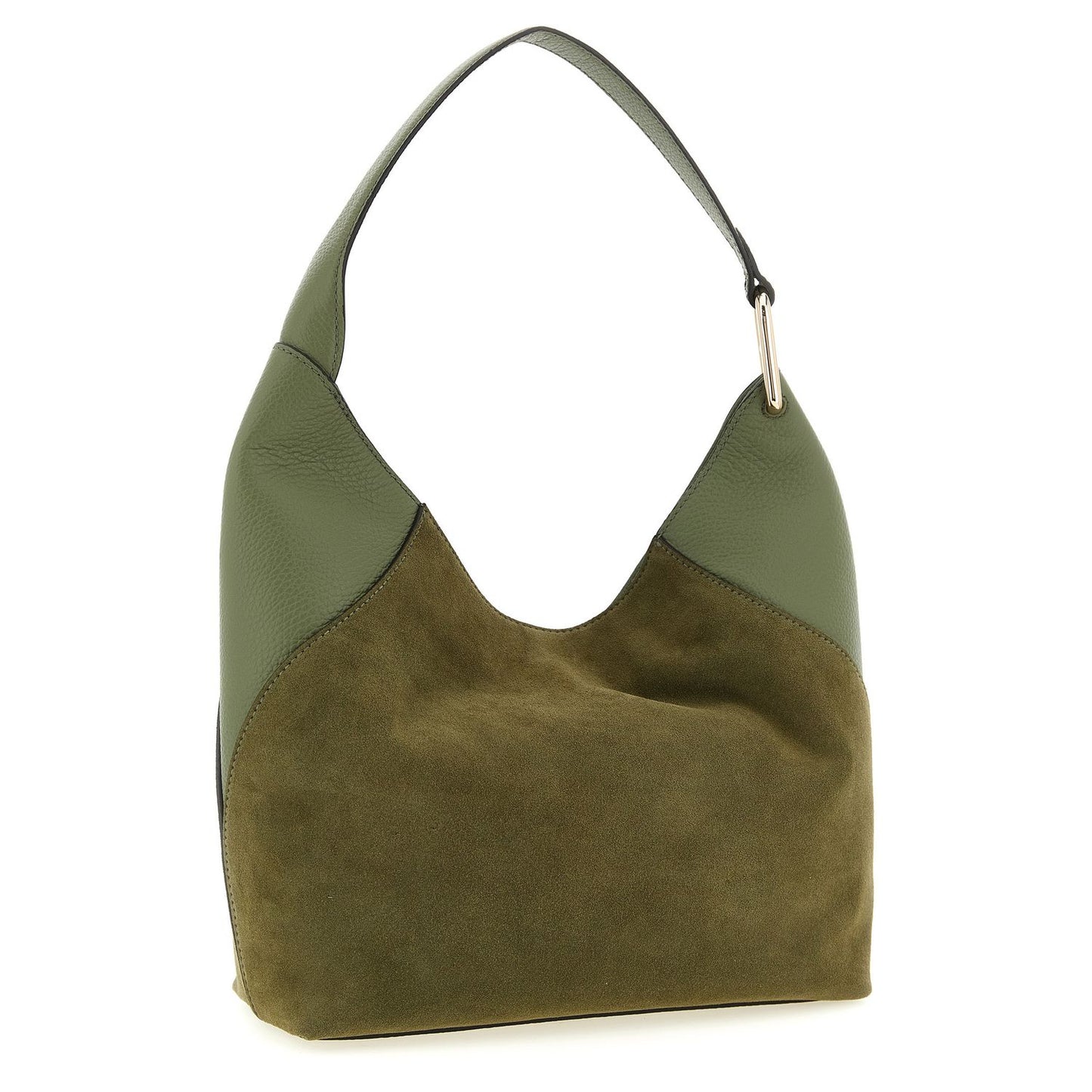 Furla Bicolor Calfskin Shoulder Bag