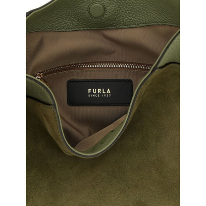 Furla Bicolor Calfskin Shoulder Bag