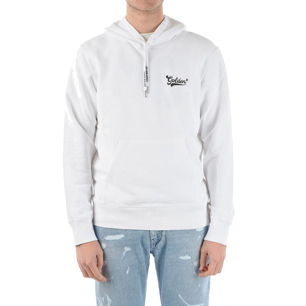 Golden Goose White Cotton Sweatshirt