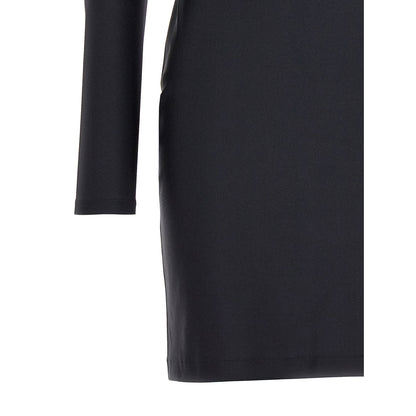 Coperni Black Polyamide Short Dress
