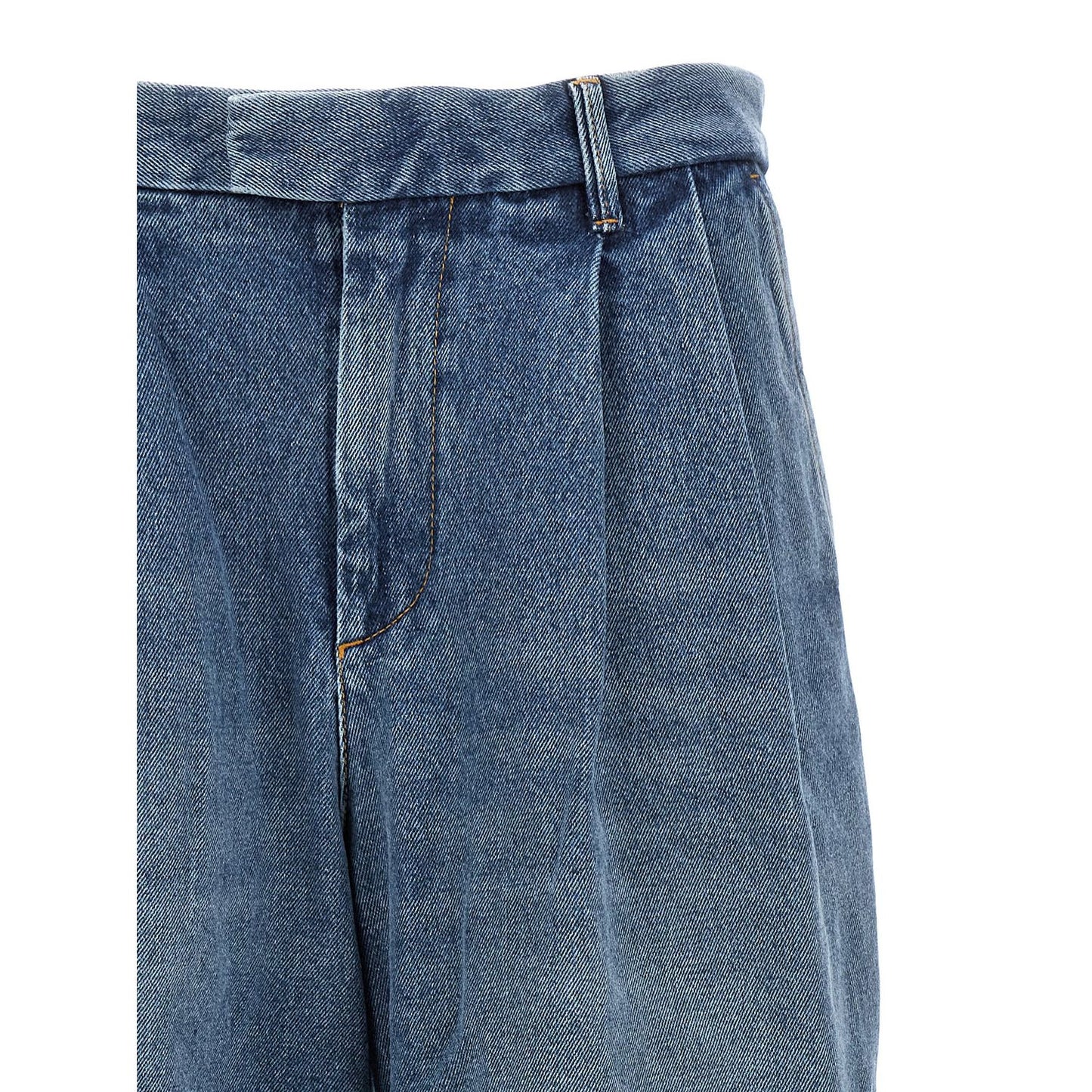 Armarium Blue Cotton Jeans Denim