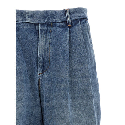 Armarium Blue Cotton Jeans Denim
