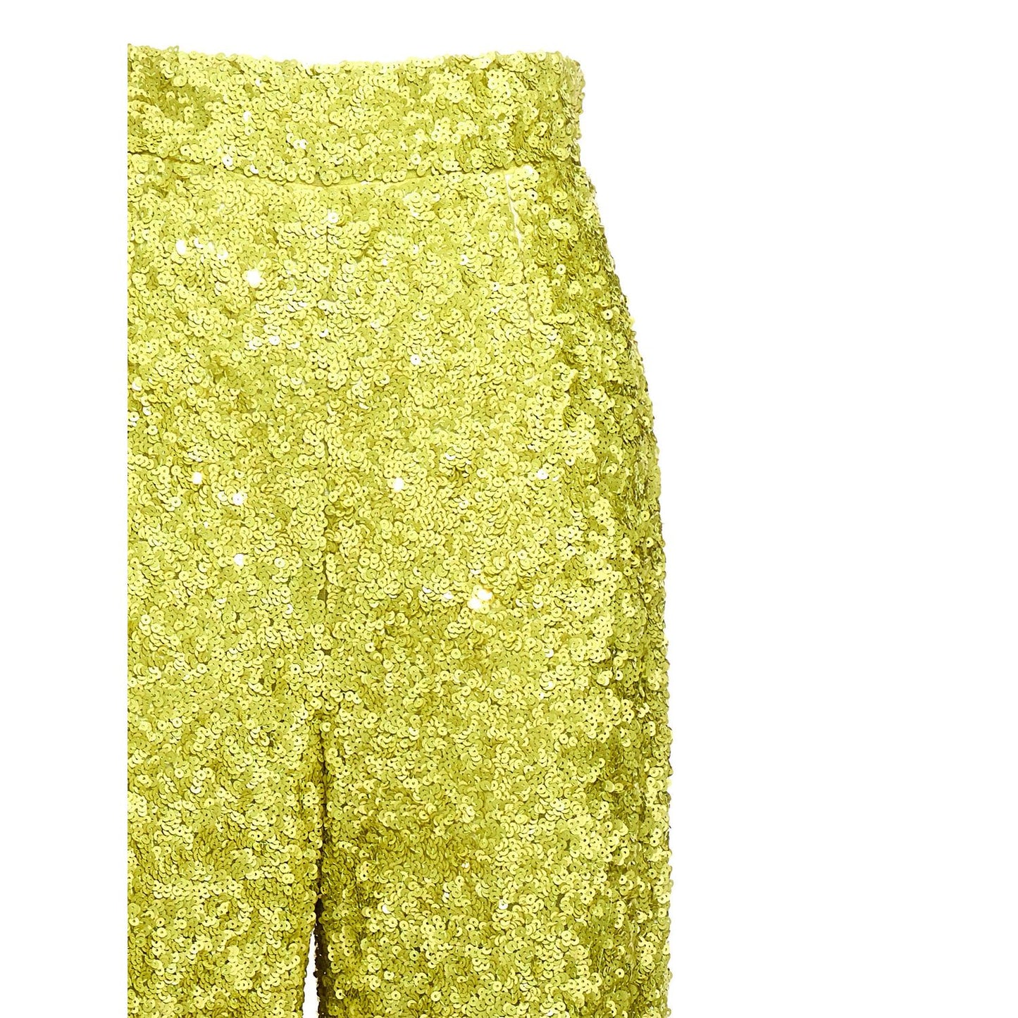 Ermanno Scervino Bicolor Polyamide Flared Pants