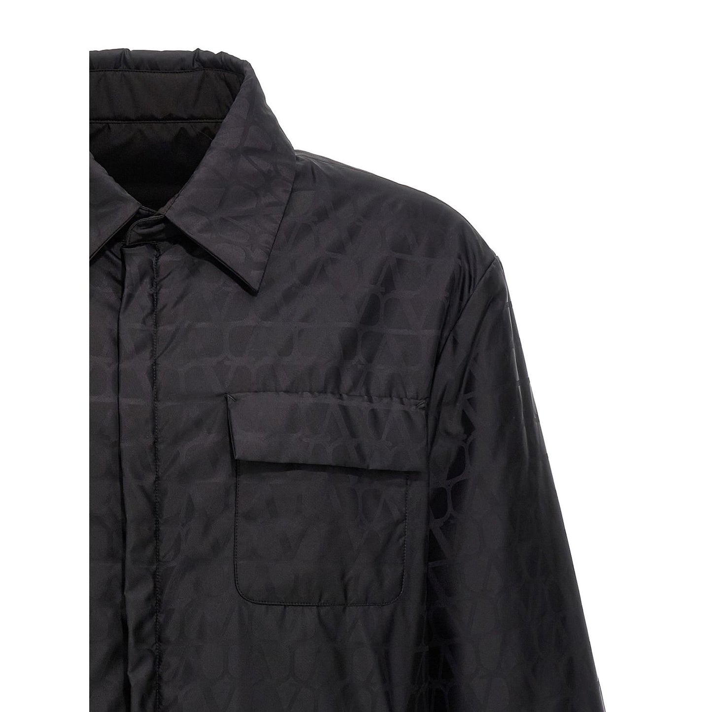 Valentino Garavani Black Polyamide Jacket