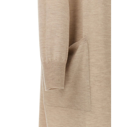 Max Mara Beige Cashmere Cardigan
