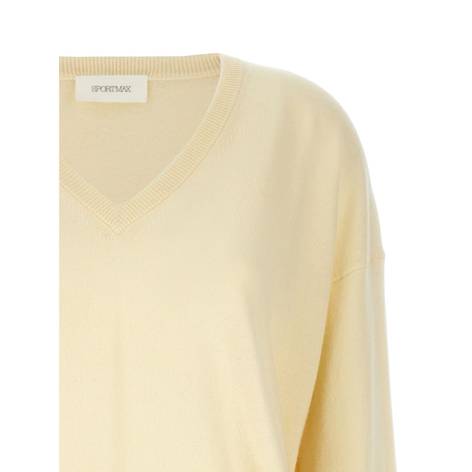 Sportmax Bicolor Wool Cardigan