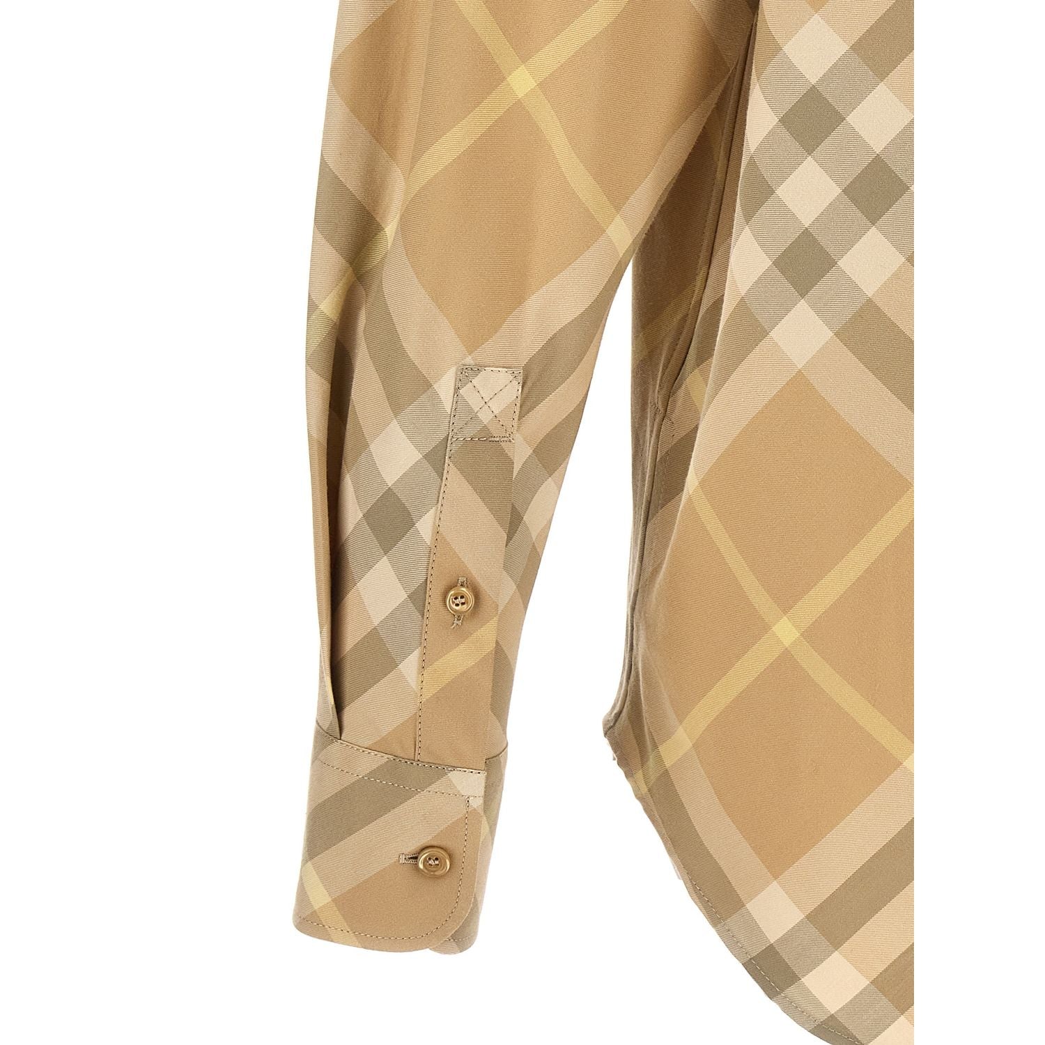 Burberry Beige Cotton Blouse