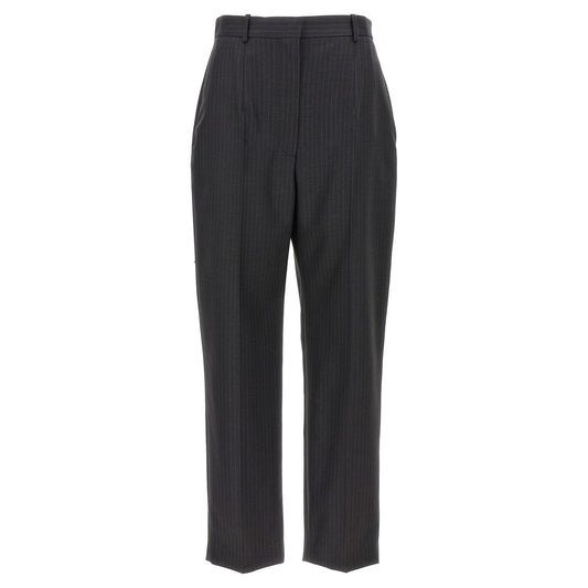 Alexander McQueen Gray Wool Dress Pants