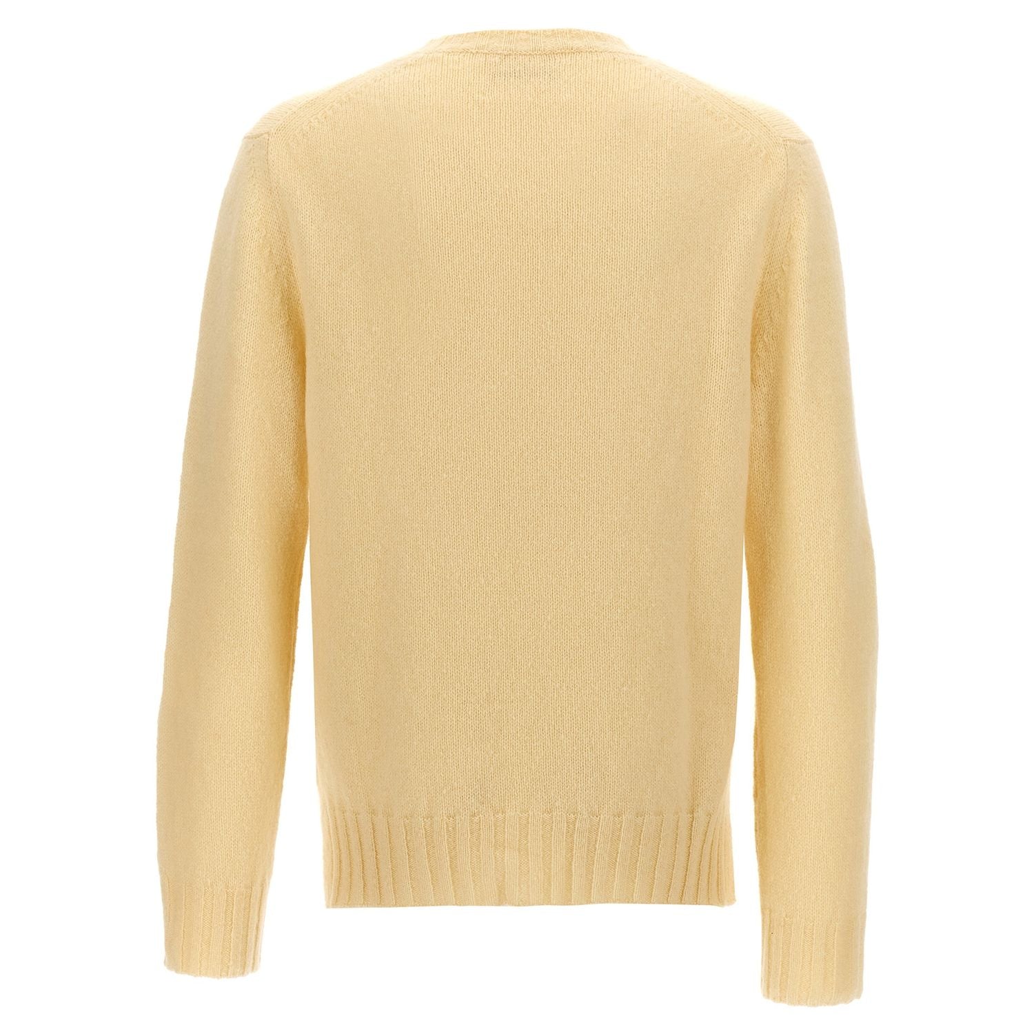 Jil Sander Beige Wool Cardigan