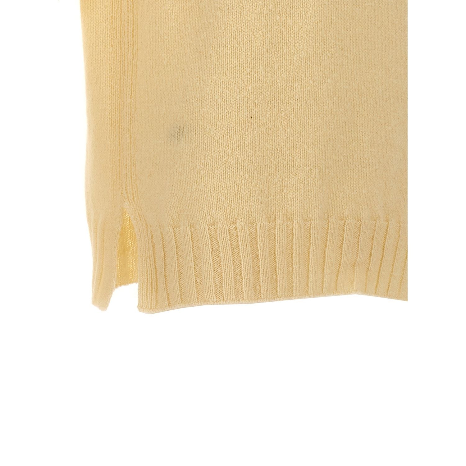 Jil Sander Beige Wool Cardigan