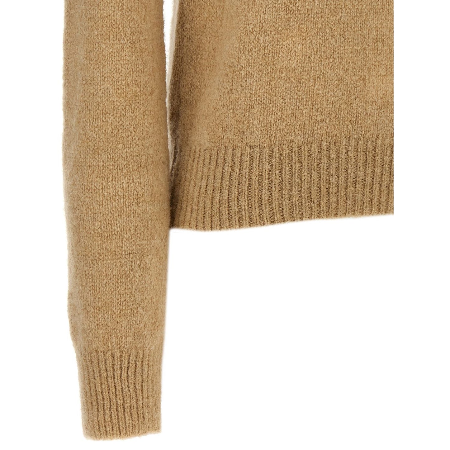 Dries Van Noten Beige Wool Cardigan