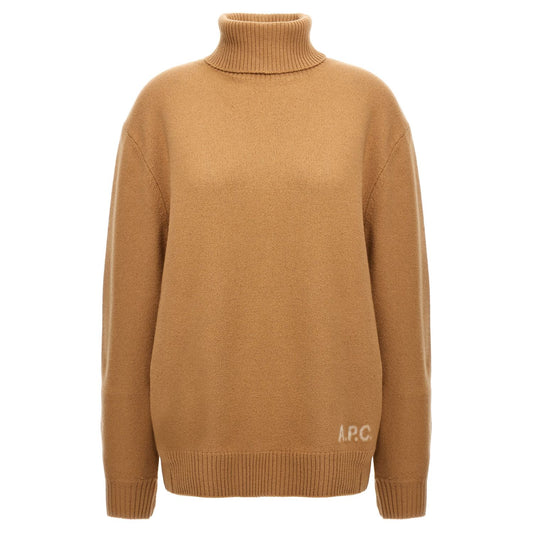 A.P.C. Beige Virgin Wool Cardigan