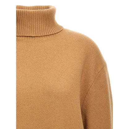 A.P.C. Beige Virgin Wool Cardigan