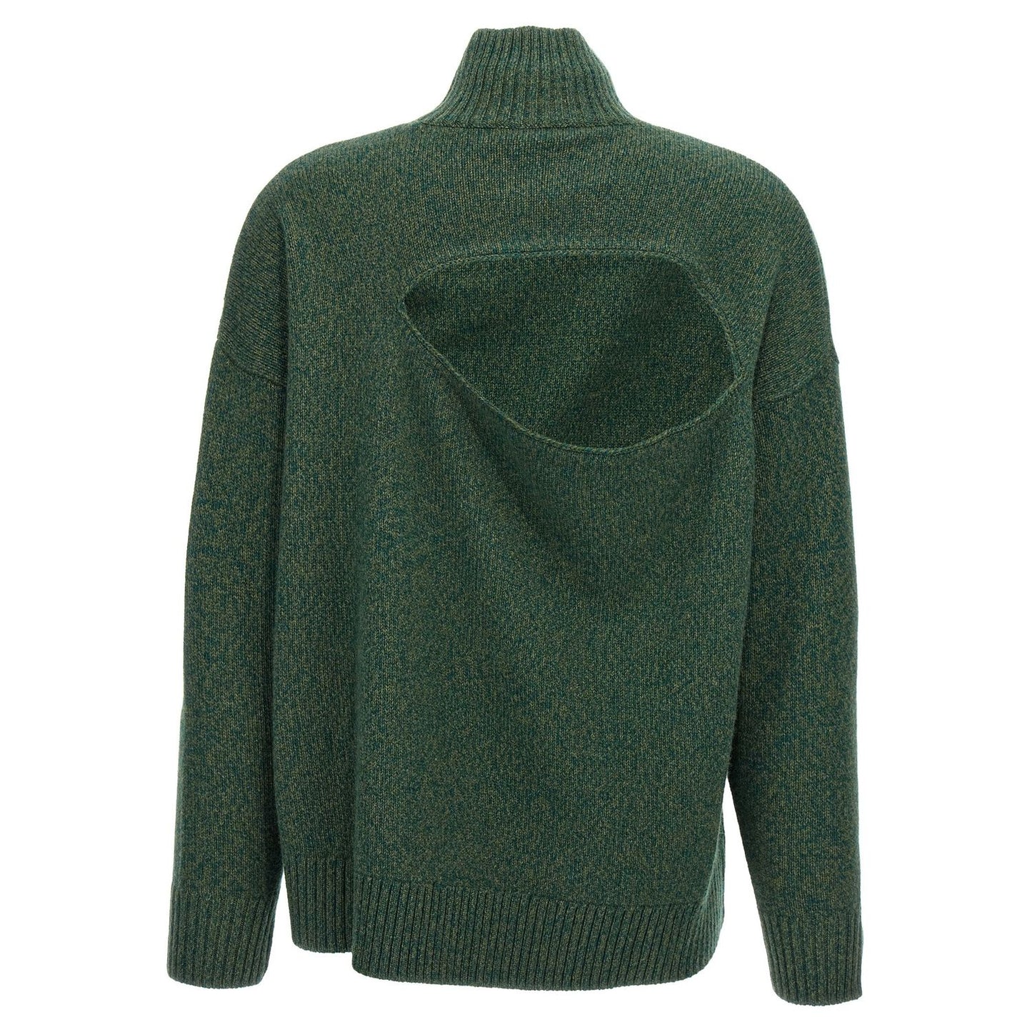 Victoria Beckham Bicolor Wool Cardigan