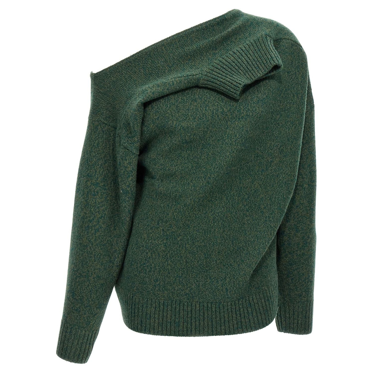 Victoria Beckham Bicolor Wool Cardigan