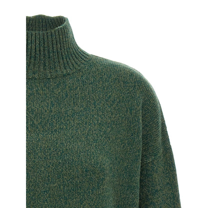 Victoria Beckham Bicolor Wool Cardigan