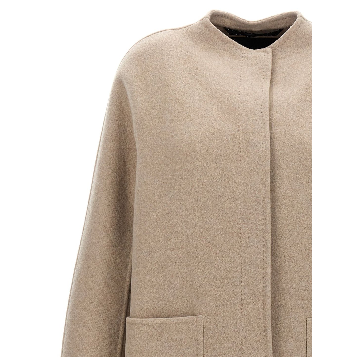 Max Mara Beige Cashmere Coat