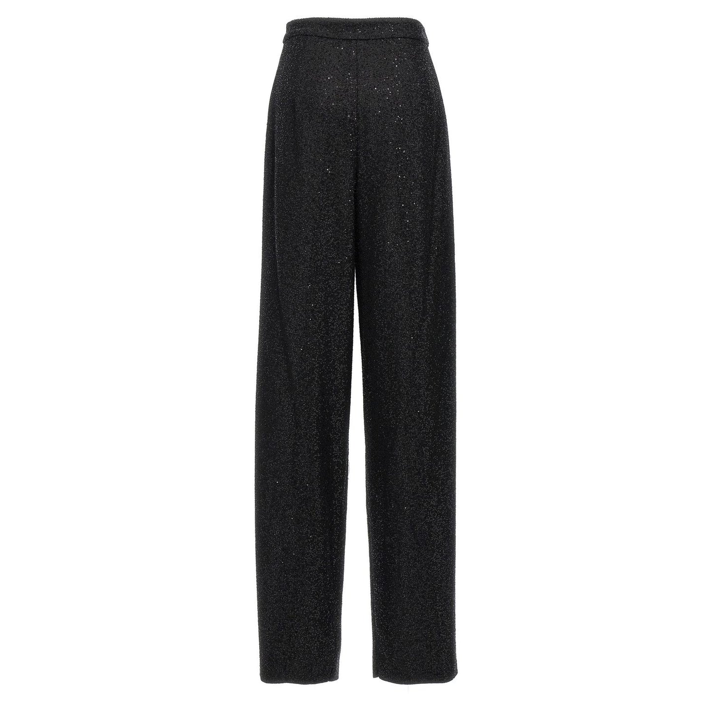 Max Mara Black Viscose Dress Pants