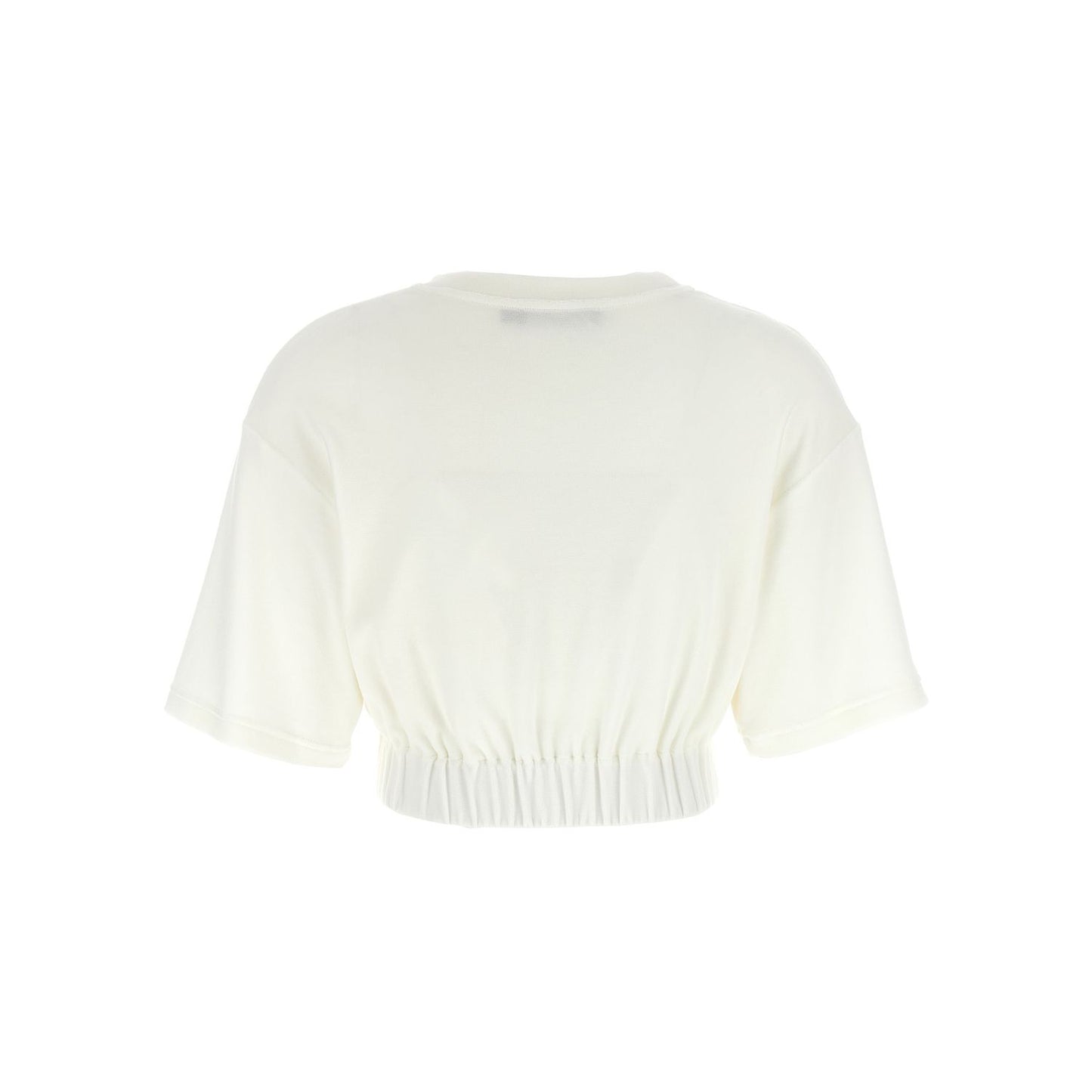Dolce & Gabbana White Cotton T-Shirt