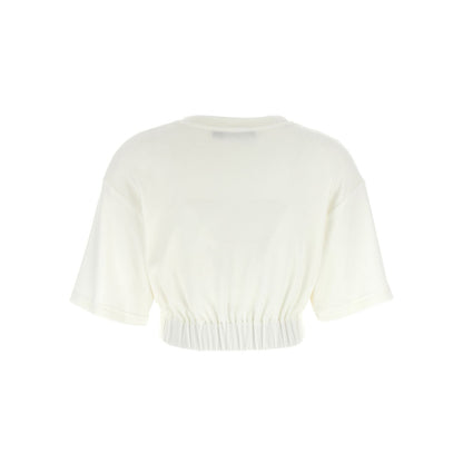 Dolce & Gabbana White Cotton T-Shirt